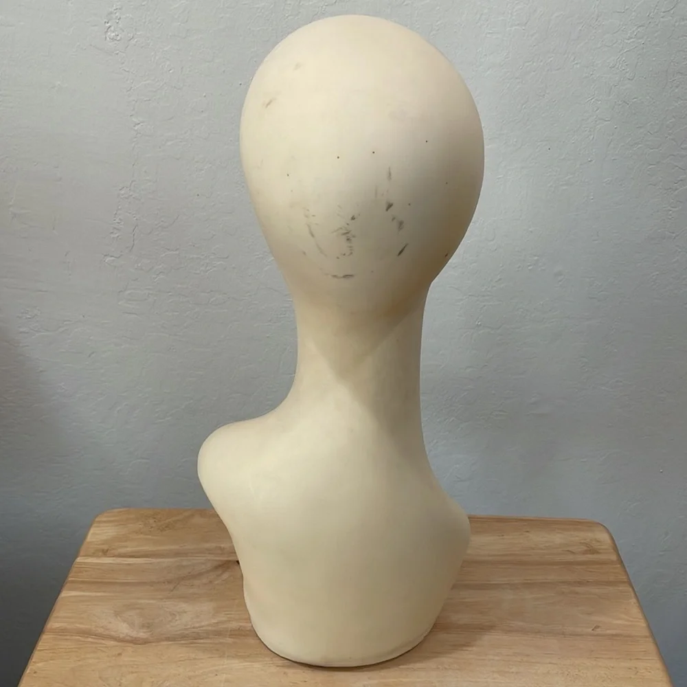 COPY - 53. Mannequin Head Plastic Display for Wigs Hats Sunglasses Jewelry - Picture 3 of 8